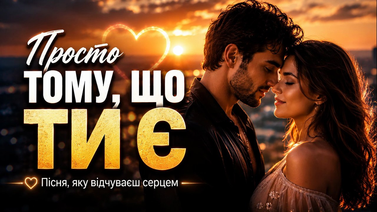 Just Because You Exist 🌅 Romantic Ukrainian Pop Ballad | True Love Song
