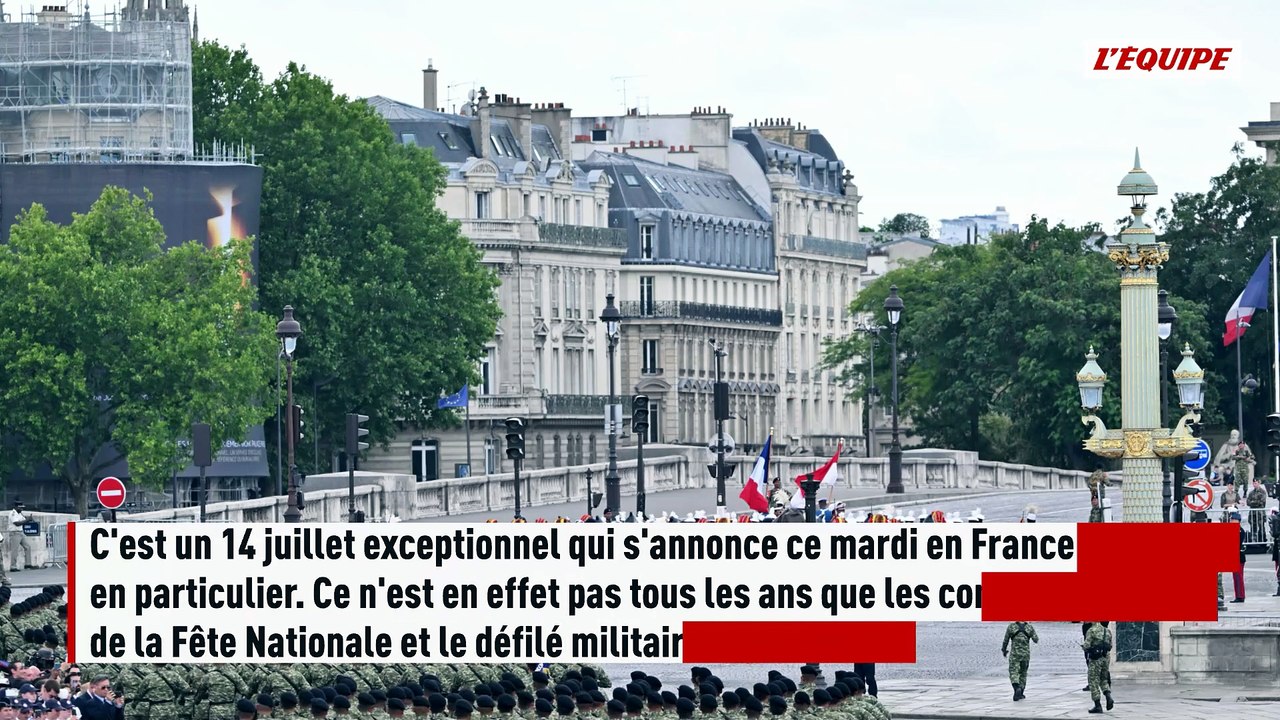 Canicule, fête nationale et demi-finale de Coupe du monde France-Espagne : à Paris, un 14 juillet particulier et un dispositif renforcé - Foot - Coupe du monde