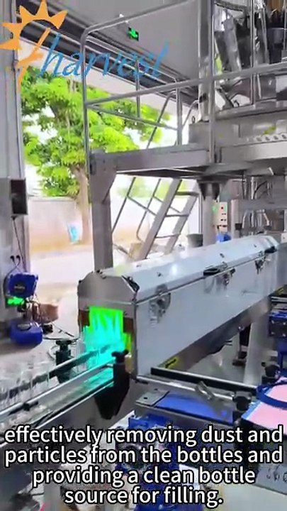 Which company build a complete coffee bean line combining weighing fill, capping, and foil sealing machine
