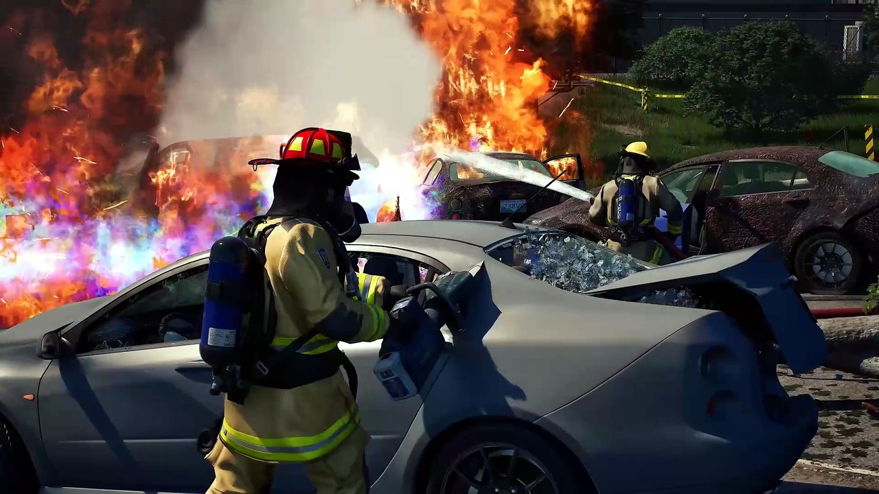 Firefighting Simulator: Ignite – Motor Vehicle Accident Expansion   Announcement Trailer