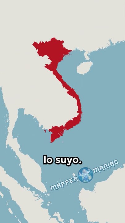 ¿Cómo cambió el territorio de Vietnam con el paso del tiempo?
