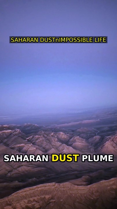 🤯 Saharan Dust: Impossible Life?