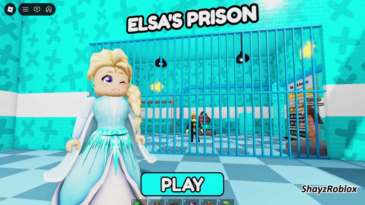 ELSA'S PRISON RUN OBBY Roblox Gameplay Walkthrough No Death 4K