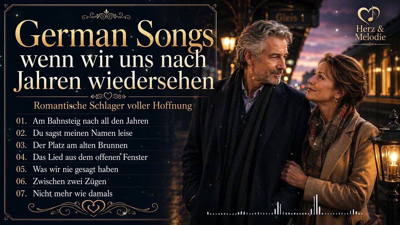 German Songs wenn wir uns nach Jahren wiedersehen | Romantische Schlager voller Hoffnung