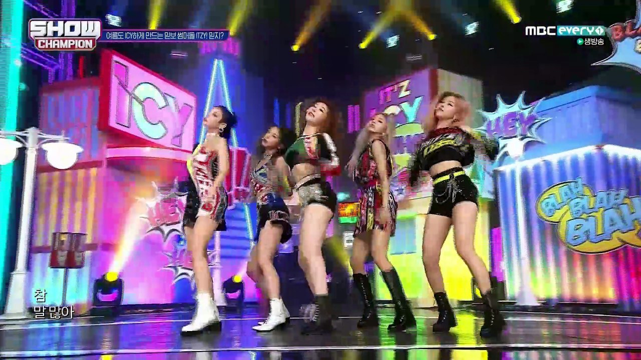 190807.MBC Every1.Show Champion.ITZY.1080i.H264.Zard
