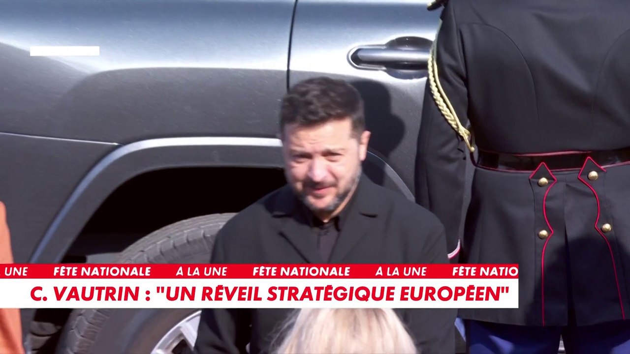 Défilé du 14-Juillet : Volodymyr Zelensky applaudi à son arrivée
