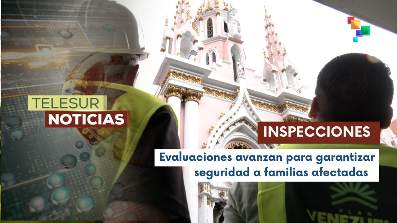Inspecciones de edificios avanzan para brindar tranquilidad a familias afectadas en Venezuela