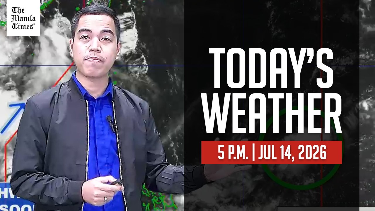 Today's Weather, 5 P.M. | Jul. 14, 2026