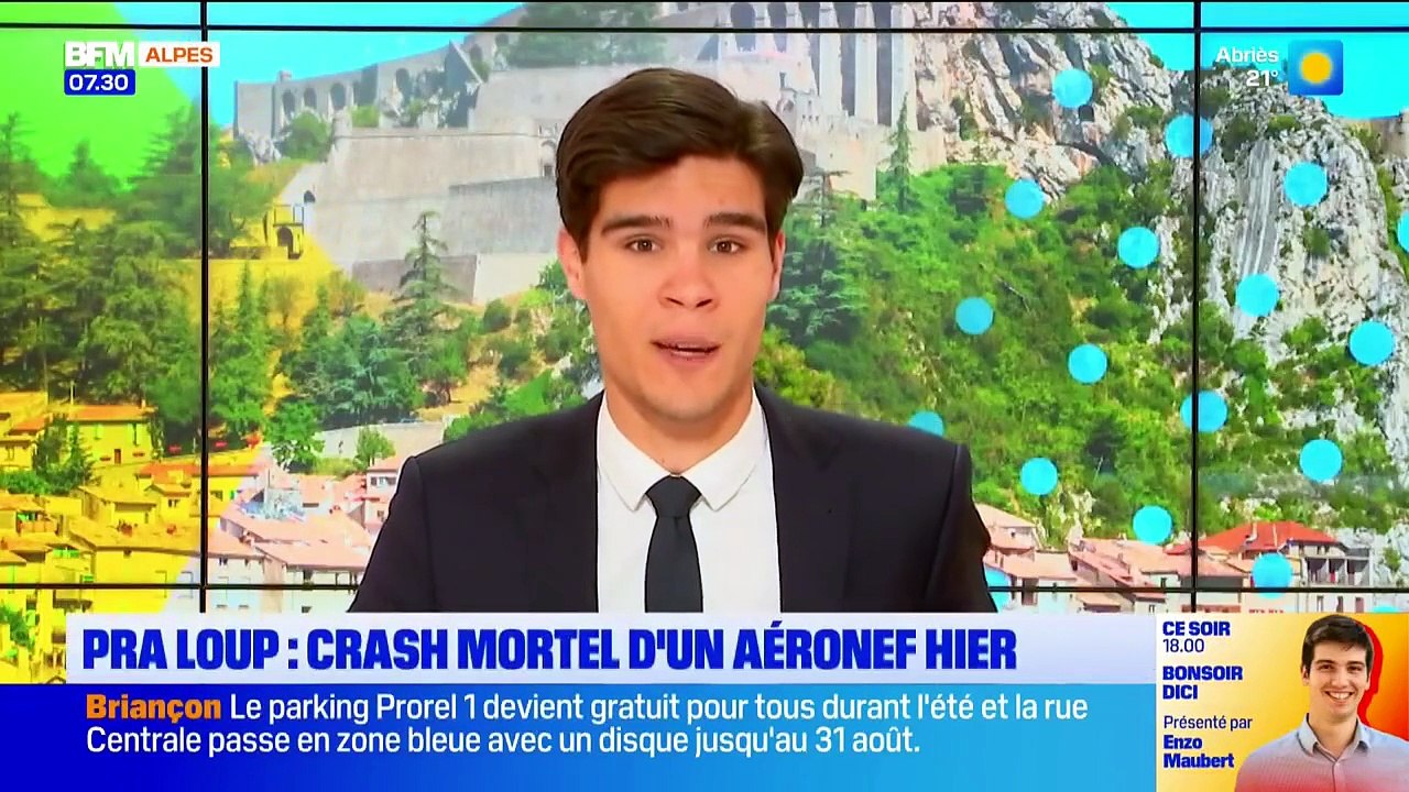 Deux personnes âgées d'une trentaine d'années sont mortes dans le crash d'un aéronef dans les Alpes-de-Haute-Provence