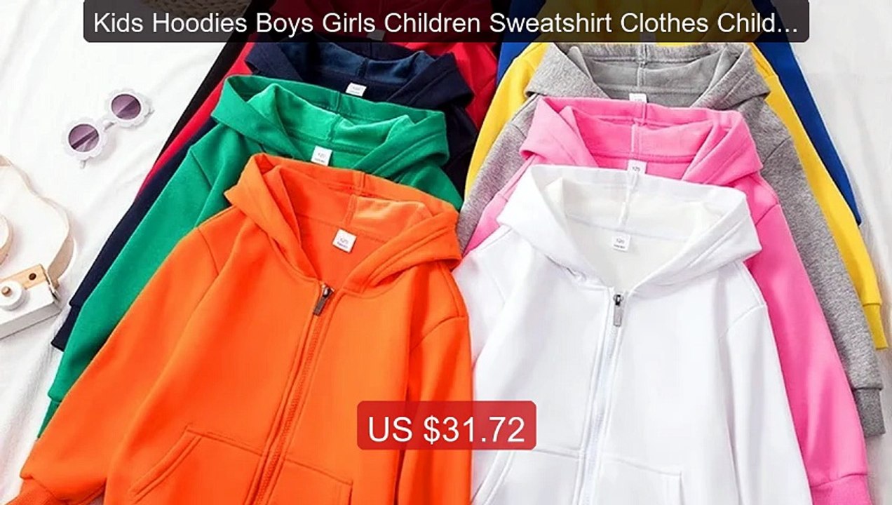 Kids Hoodies Boys Girls Children Sweatshirt Clothes Child Zipper Ho... -- Top Rated 2026 | Buy Now!