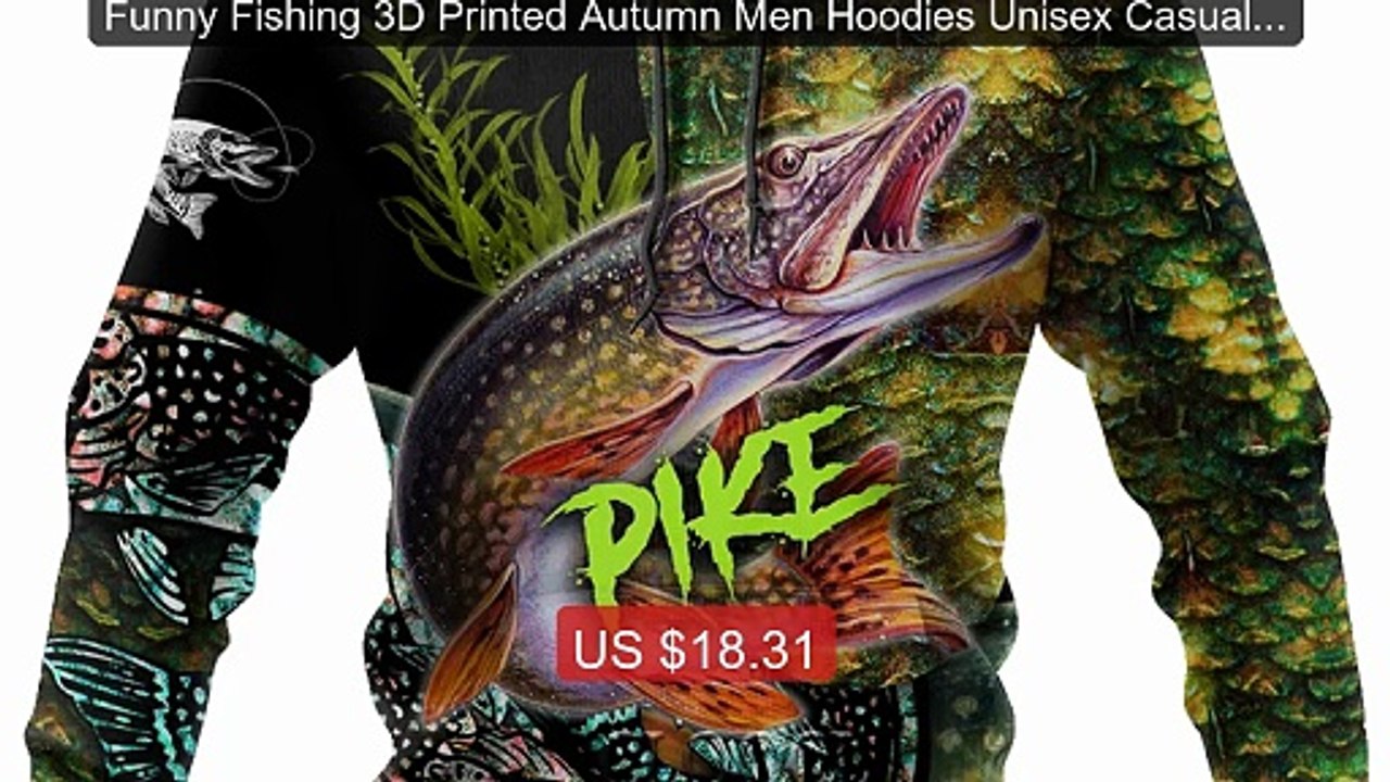 Funny Fishing 3D Printed Autumn Men Hoodies Unisex Casual Pullover... -- Best Deal 2026 | Shop Now!