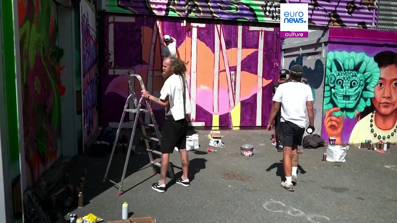 Street artists from 21 countries transform Oslo into an open-air graffiti gallery