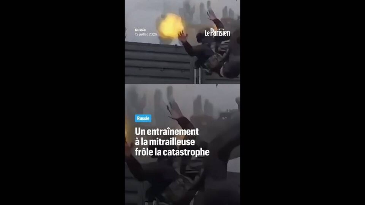 En Russie, un entraînement à la mitrailleuse frôle la catastrophe