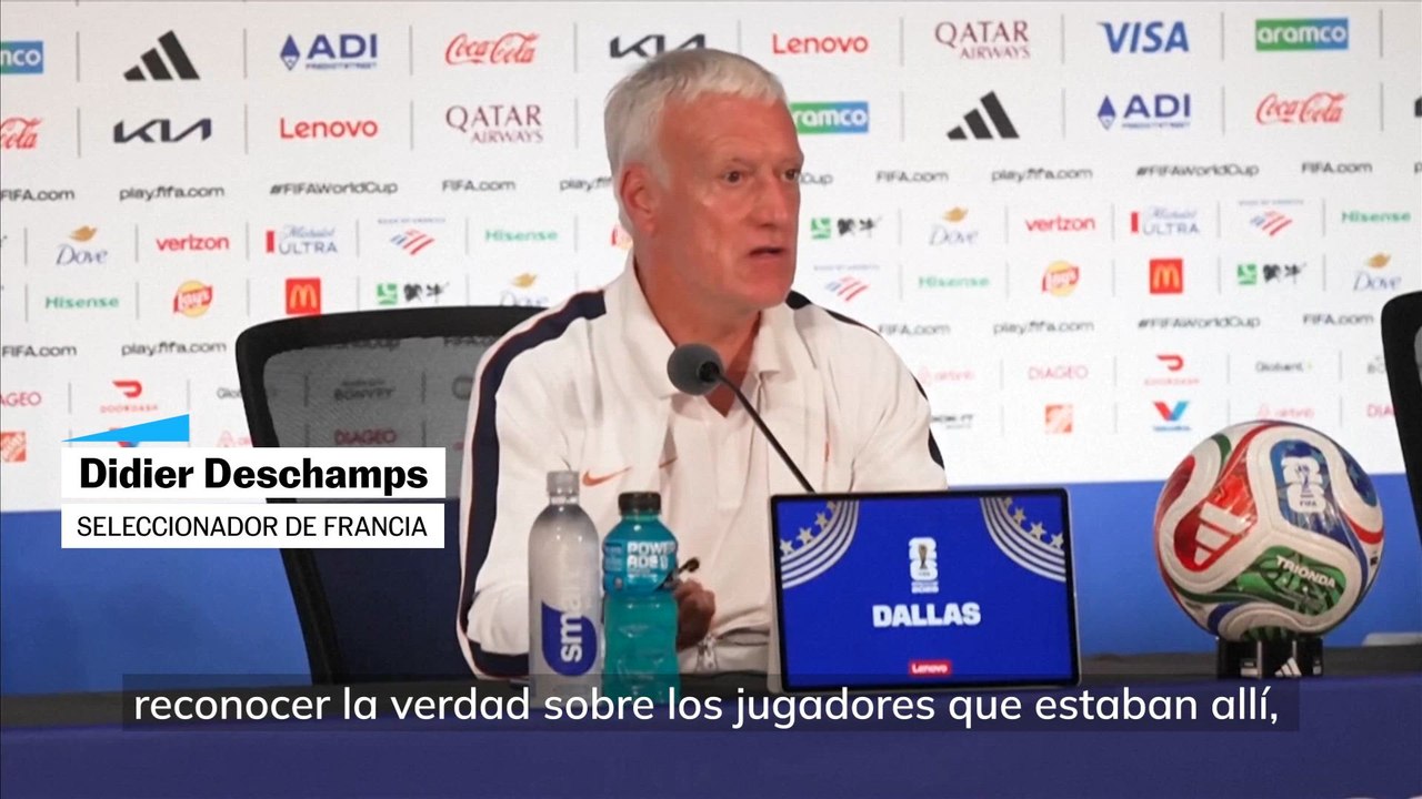 Deschamps: "No buscamos una venganza, lo que me interesa es el partido de mañana"