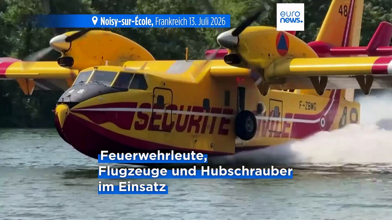 Freiwilliger Feuerwehrmann gesteht Brandstiftung im Wald von Fontainebleau