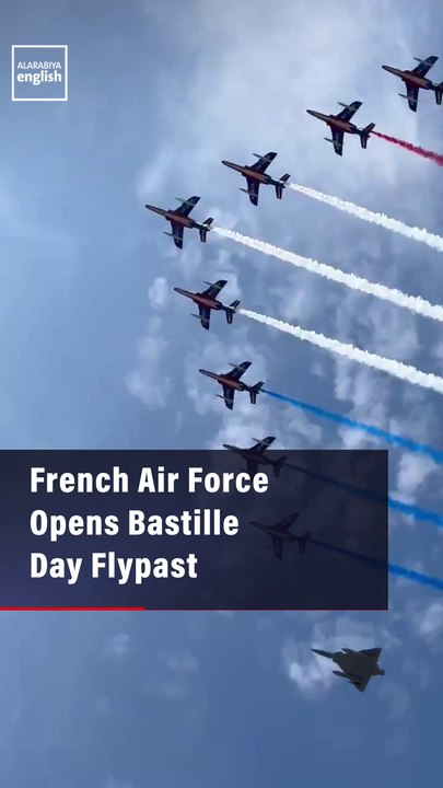 French Air Force Opens Bastille Day Flypast
