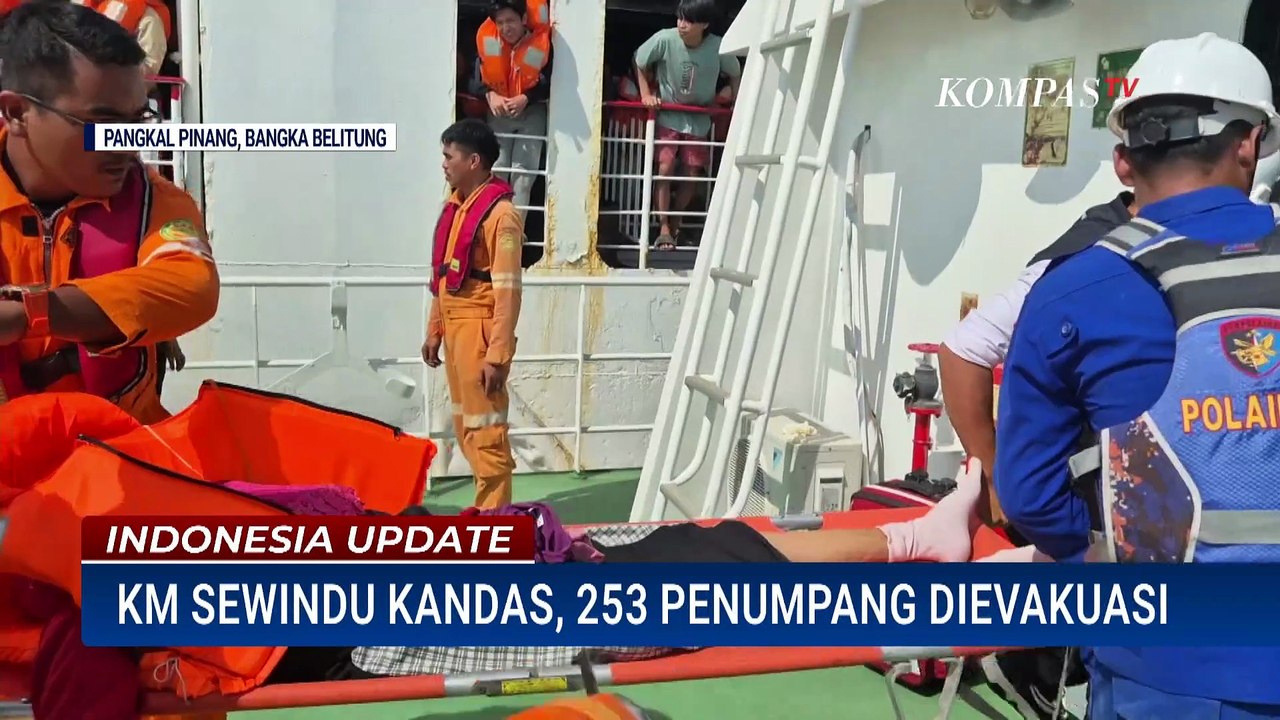 253 Penumpang KM Sewindu Dievakuasi Usai Kapal Gagal Bersandar di Pangkal Balam | INDO UPDATE