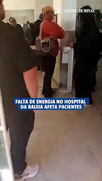 Falta de energia no Hospital da Baleia afeta pacientes