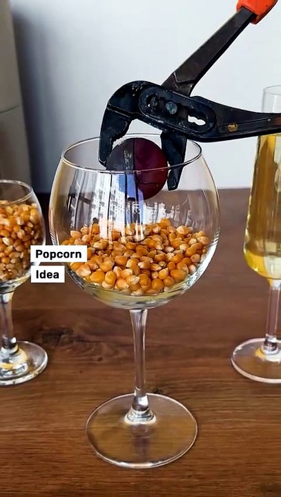 Most creative popcorn idea! 🍿