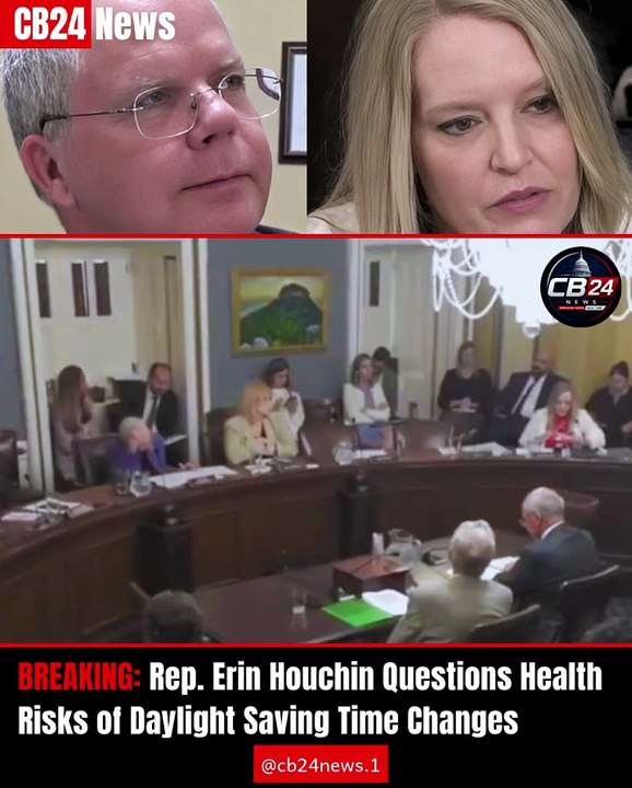 BREAKING: Rep. Erin Houchin Questions Health Risks of Daylight Saving Time Changes