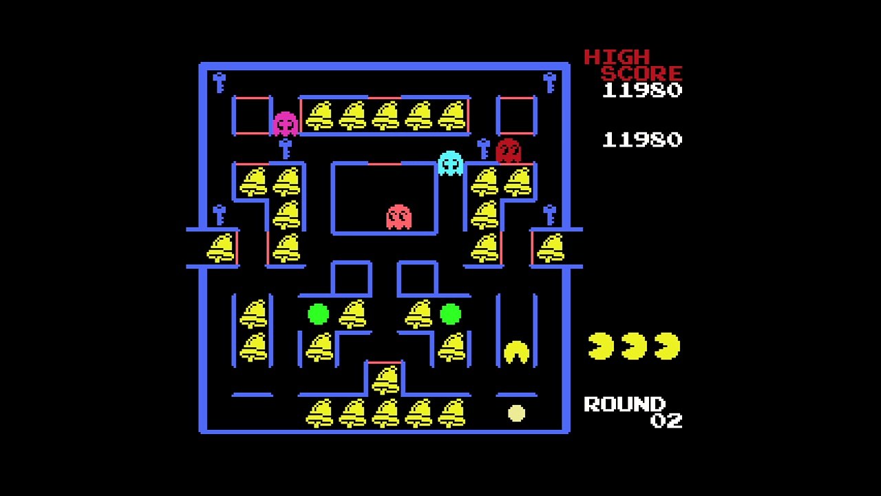 K2R2 Gameplay - Super Pac-Man (MSX Ver.)