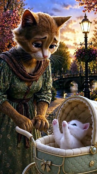 😥 cute cat #cat #aicat #funnycat comedycat # TomandJerry
