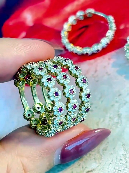 🌹 18K Gold Natural Ruby Ring That Looks Like Royal Jewelry! 💎✨