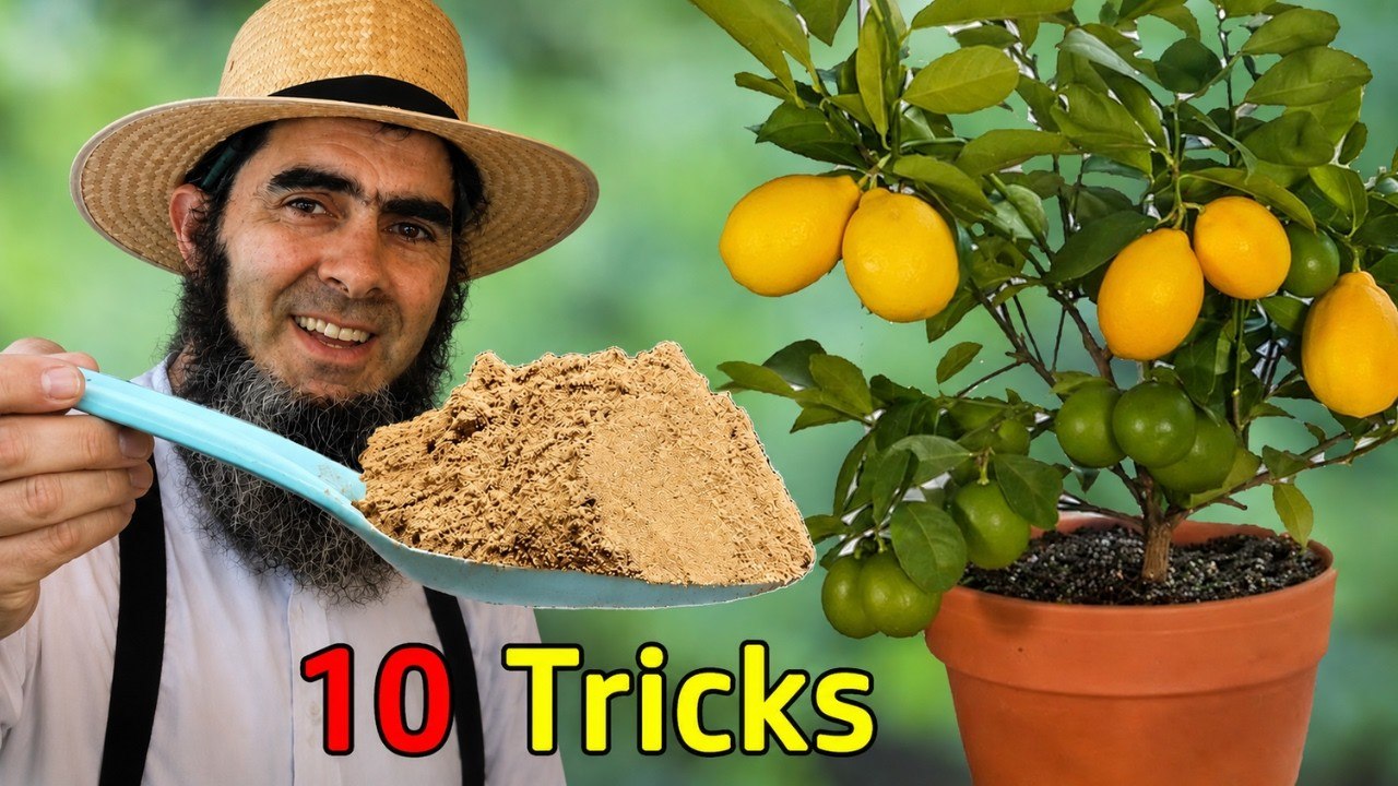 10 Tricks to Grow LOTS of Lemons in a Pot for EASY Citrus Tree Care