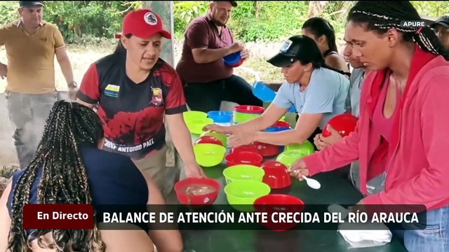 Apure | Más de 1.400 familias en municipio Páez han sido atendidas tras la crecida del Río Arauca