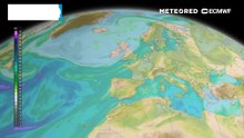 A chuva pode regressar a Portugal Continental na próxima terça-feira, dia 4 de agosto