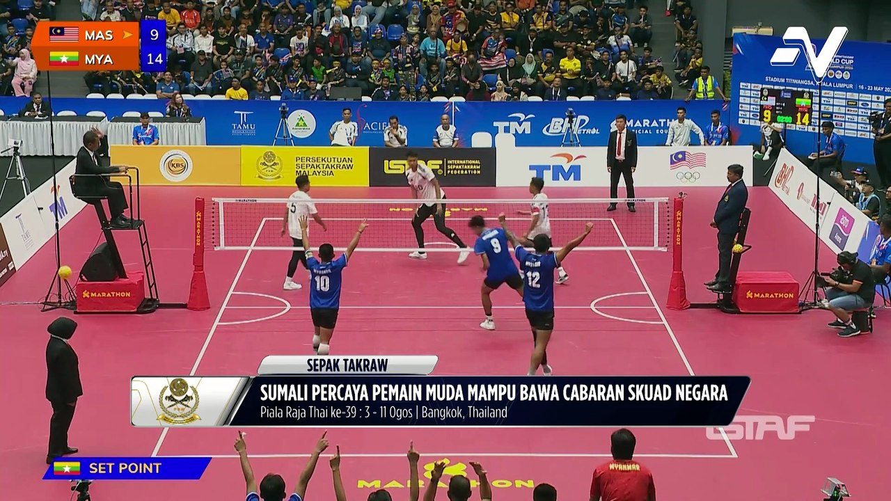 PSM sandar keyakinan tinggi kem sepak takraw di Piala Raja Thai