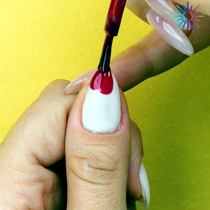 Get artsy with cute nail drips 🎨💅