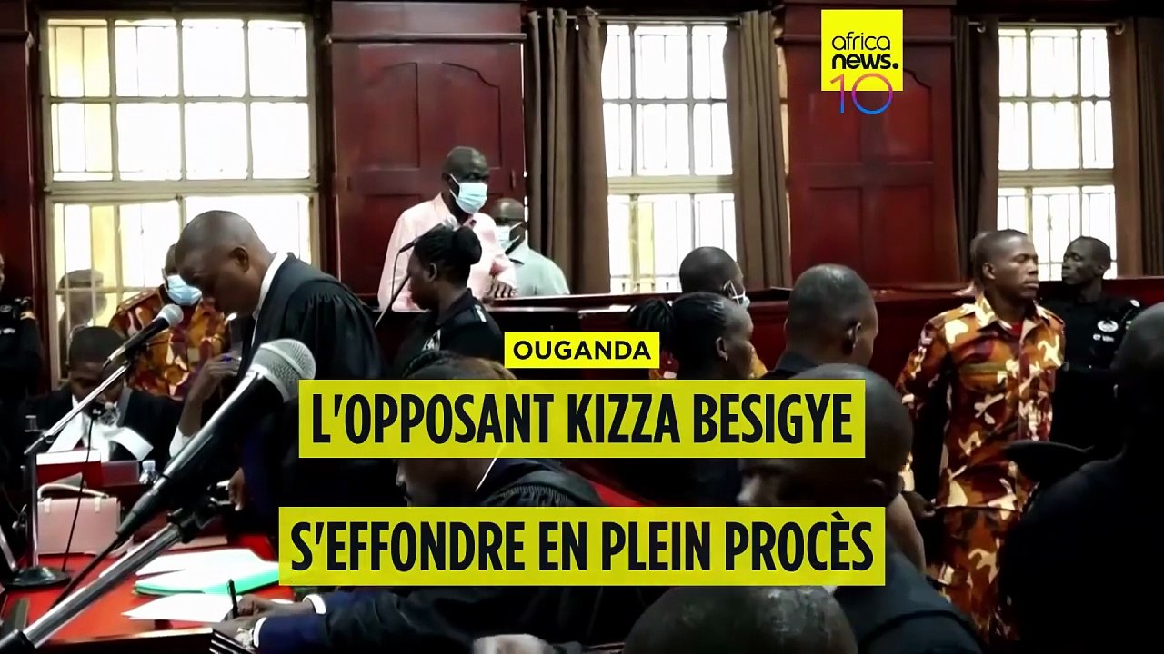 Ouganda : l'opposant Kizza Besigye hospitalisé après un malaise au tribunal