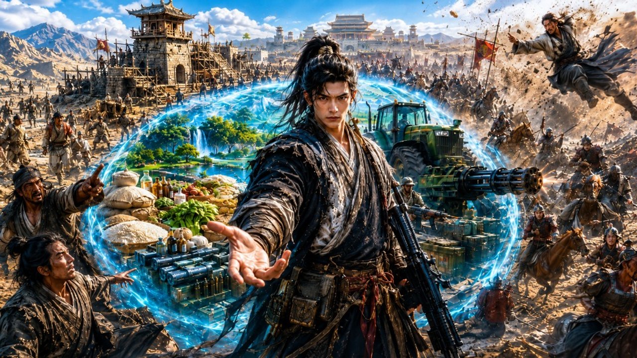 Reborn Before the Great Famine: My Infinite Space Made Me Emperor