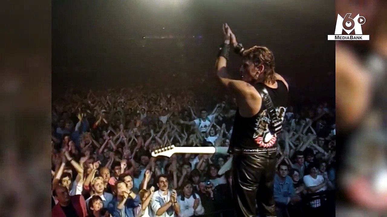 1992 - Johnny Hallyday évoque Bercy dans M6 Video Bank (23 Septembre)