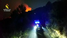 Кадры с дрона показывают масштабный лесной пожар в провинции Кастельон на востоке Испании