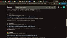 The 10 Sites Guide to Buying Old Yahoo Accounts in