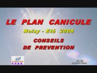 PLAN CANICULE NOISY-LE-SEC 2008