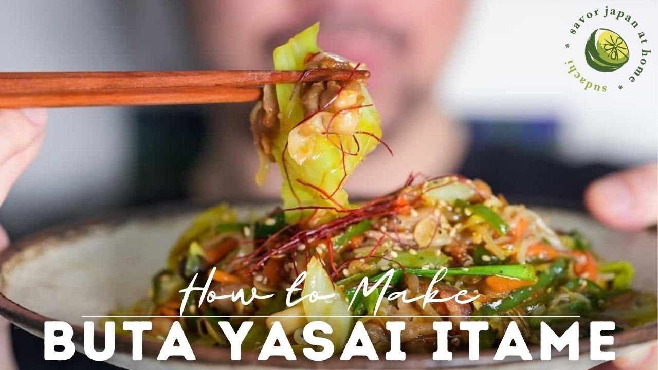 Easy Yasai Itame To Clear Your Fridge (Pork and Vegetable Stir-Fry)