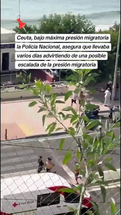 Máxima tensión en Ceuta: aumentan las llegadas a la frontera