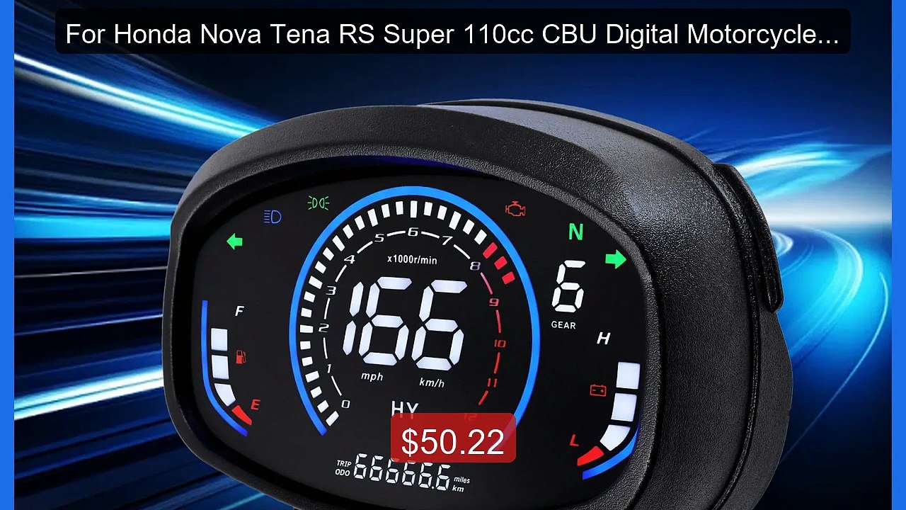 For Honda Nova Tena RS Super 110cc CBU Digital Motorcycle Instrume... -- Best Deal 2026 | Shop Now!
