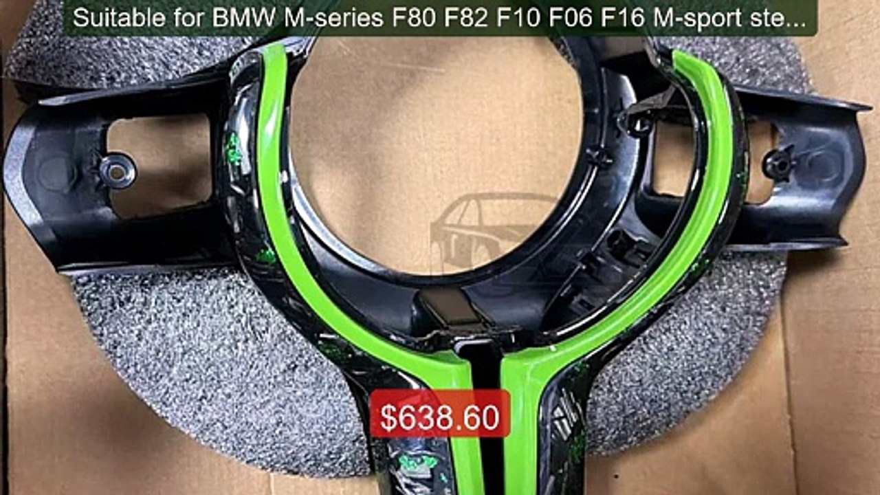 Suitable for BMW M-series F80 F82 F10 F06 F16 M-sport steerin... -- Amazing Value 2026 | Must Have!