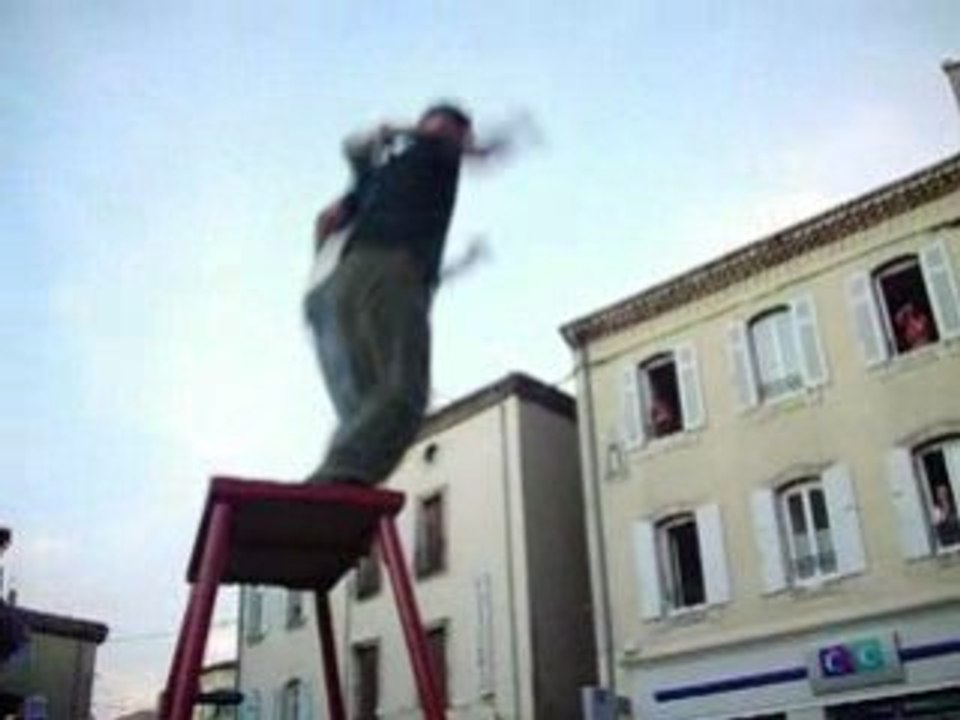 Accrobates à Bourg saint andeol