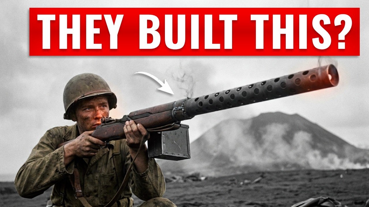 When Americans Put Aircraft Machine Guns on M1 Garands — Japanese Had No Answer