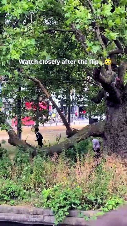 Un salto génant pour un monsieur... oups