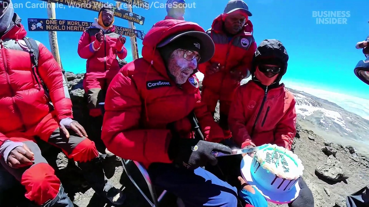 A retired doctor started exercising seriously at 50. At 90, he climbed Kilimanjaro.
