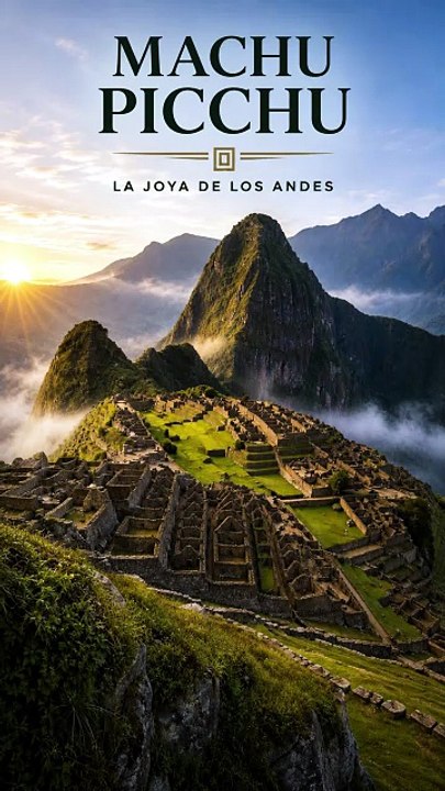Machu Picchu: la ciudad perdida de los incas.