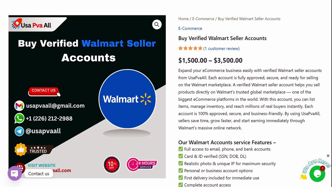 Ultimate Guide to Buying Verified Walmart Seller Accounts Easily