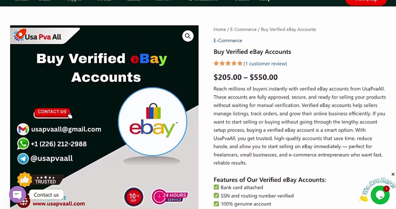 Where to Buy Verified eBay Accounts with Full Verification