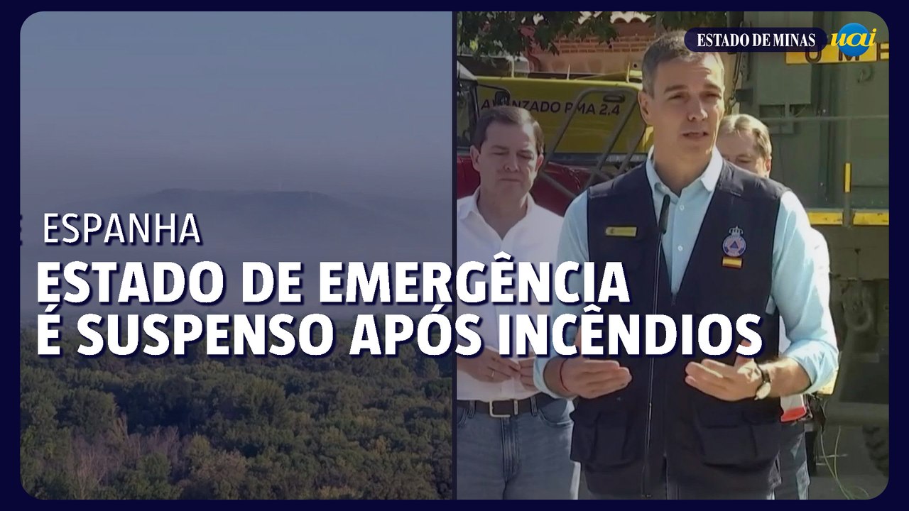 Espanha revoga estado de emergência após controle de incêndios